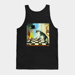 cat chess Tank Top